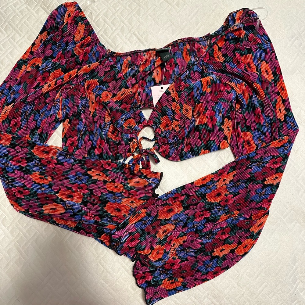 Floral target top!